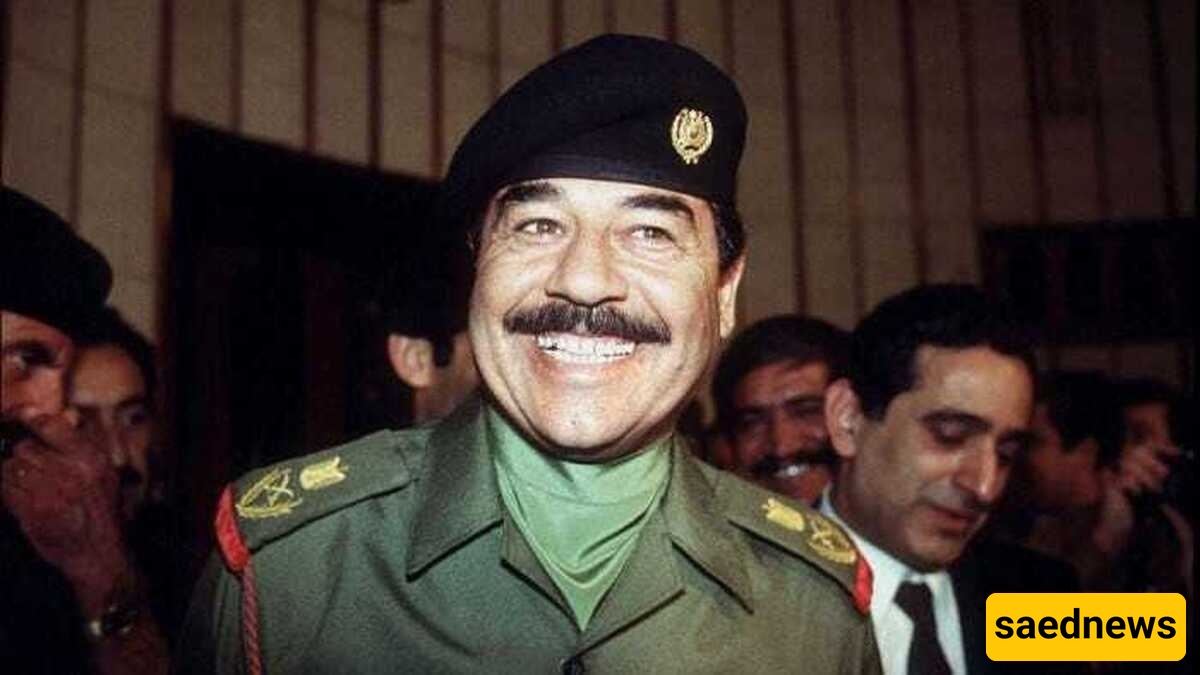 (Photo) Saddam Aiming a Gun at His Fiancée! + He Didn’t Even Spare His Own Wife…