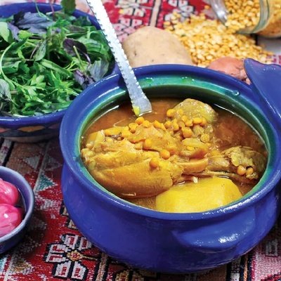 How to Make Elegant, Restaurant-Style Persian Chicken Abgoosht
