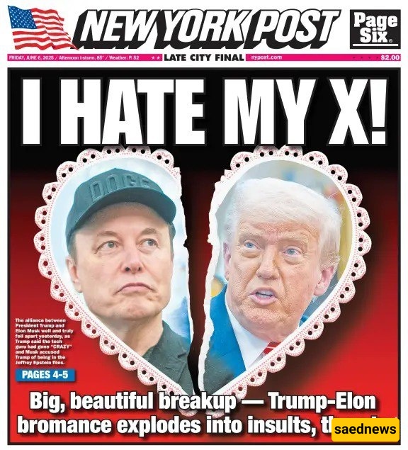 The Dramatic End of a Billionaire Political Romance / Trump: I Have No Interest in Talking to Poor Elon Musk