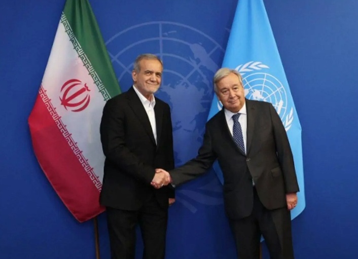 Pezeshkian AND Guterres