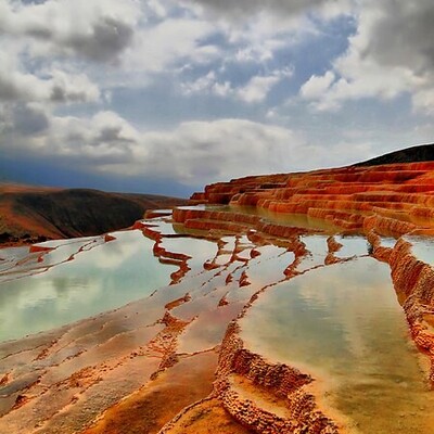 Badab-e Surt: Iran’s Natural Wonder of Terraced Springs