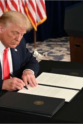 Trump's letter on its way to Tehran with a VIP courier!