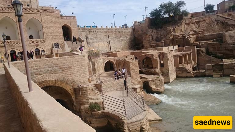 Shushtar hydraulic structures