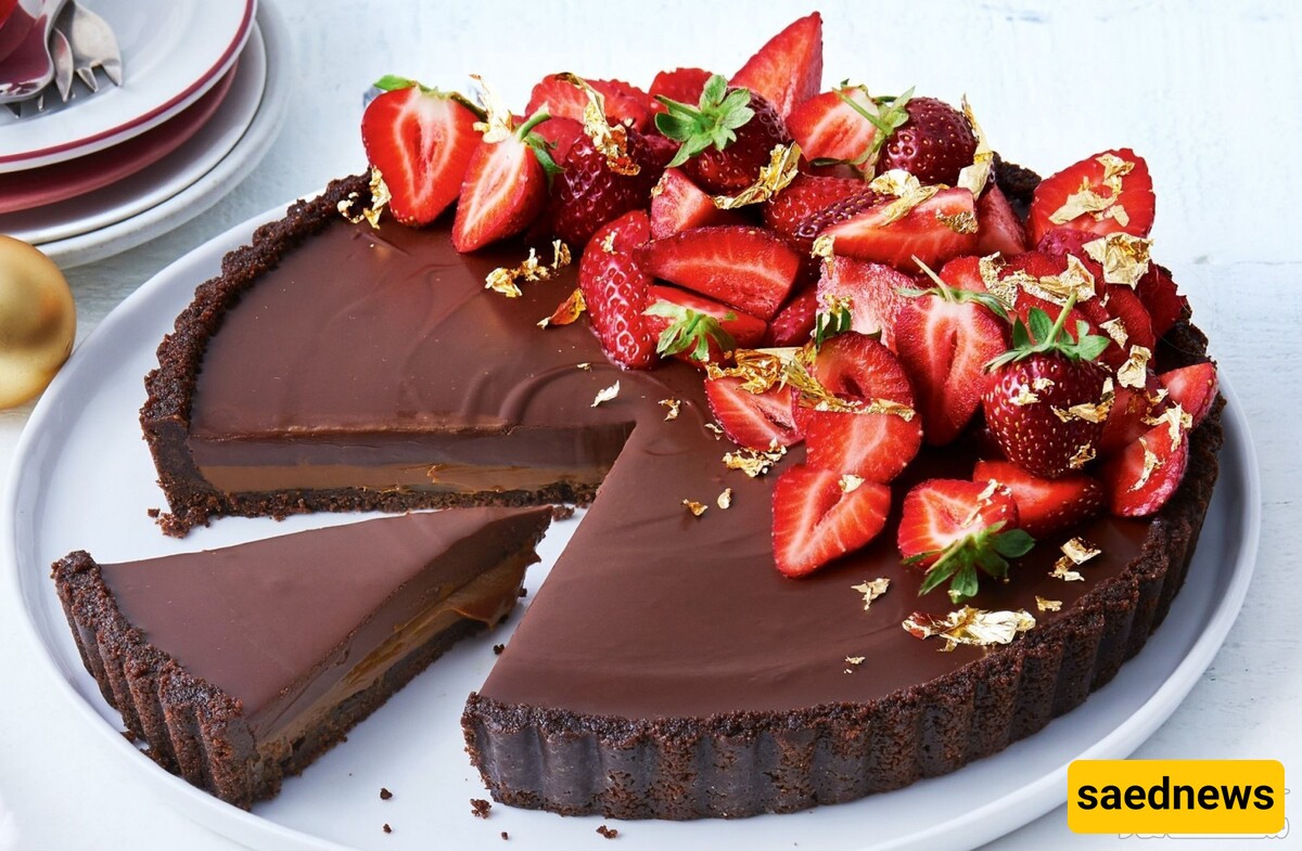 Recipe for Chocolate and Strawberry Tart