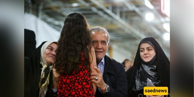 Iran’s President Honors Gen Z Women Volunteers During Visit to Mashhad
