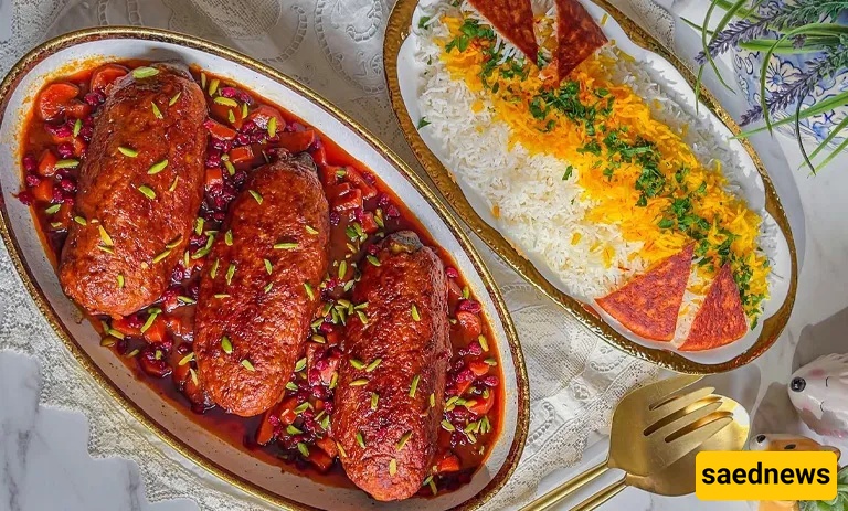 Meat Dishes / How to Make Torsh Kebab with Stuffed Eggplant – A Delicious New Flavor