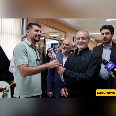 President Pezeshkian’s ‘Unannounced Visit’ Questioned After State TV Interview on Site