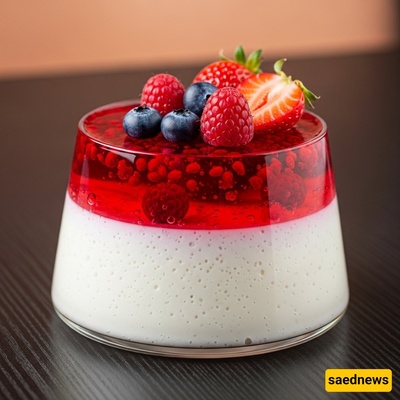 How to Make Elegant Two-Layer Jelly Cream: A Simple and Stunning Dessert
