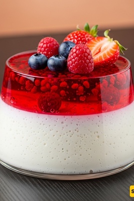 How to Make Elegant Two-Layer Jelly Cream: A Simple and Stunning Dessert