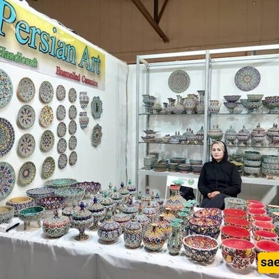 Hamedani Women Shine at Italy’s Artigiano Exhibition