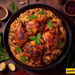 Authentic Arabic Chicken Majboos Recipe + Traditional Majboos Spice Blend