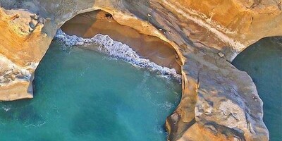 Can You Believe That The Crystal-Clear, Emerald Coastal Cave We Used To See in Movies Also Exists In Iran?! 😍 + Video