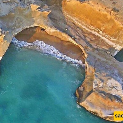 Can You Believe That The Crystal-Clear, Emerald Coastal Cave We Used To See in Movies Also Exists In Iran?! 😍 + Video