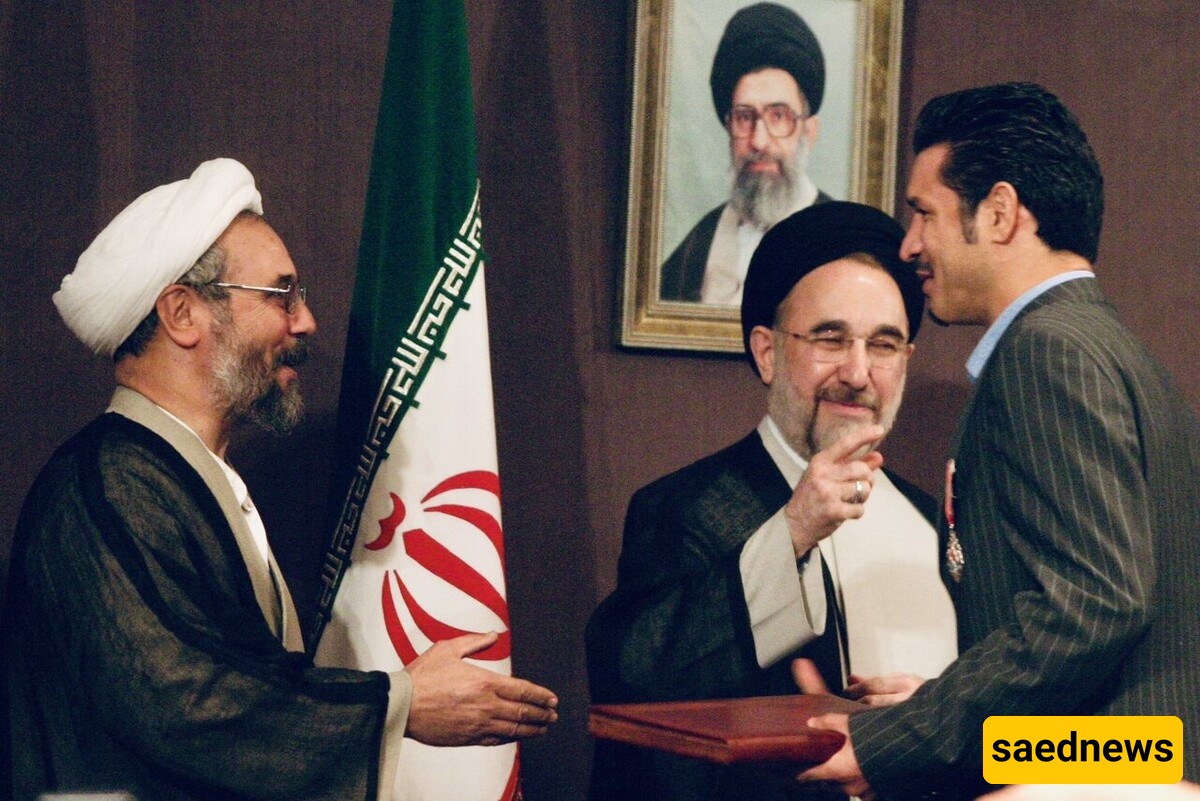 khatami and Ali Daei