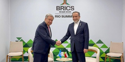Araqchi Meets With U.N. Chief In Brazil