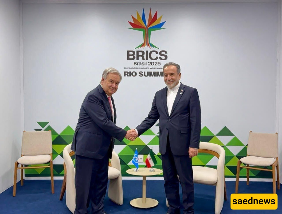 Araqchi Meets With U.N. Chief In Brazil