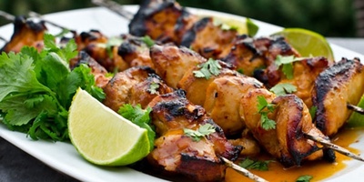 How to Make Honey Chicken Kebab