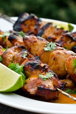 How to Make Honey Chicken Kebab