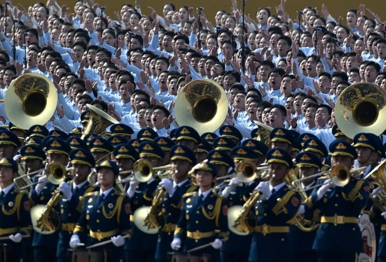 China’s most extensive military parade