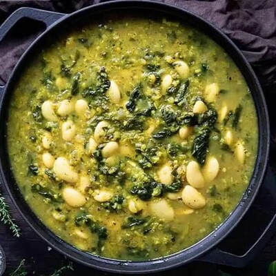 How to Make a Forgotten Traditional Northern Dish: Spinach Kalleh Stew with Authentic, Traditional, and Unique Flavor