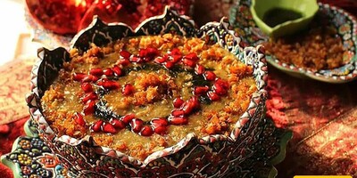 The Tastiest local Soup(Aash e Anar) of Yazd That You Must Try Before Winter Ends / How to Make Yazdi Pomegranate Soup; a Blend of Sour and Sweet Flavors.