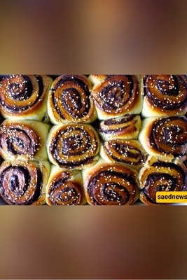 Chocolate Tahini Challah Buns — Swirled Chocolate That Brings Breakfast To Life