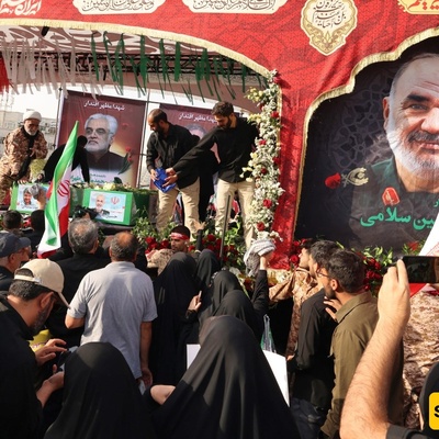 Iranians Lay To Rest I.R.G.C. Commanders Assassinated by Israel