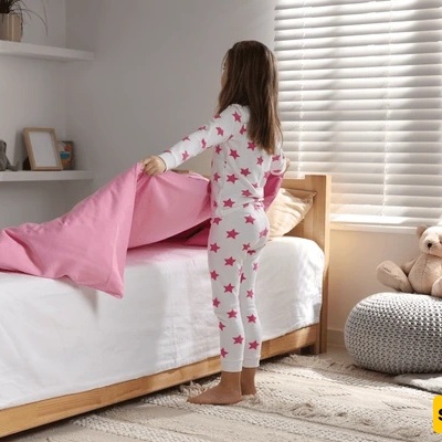 When Should Children Learn to Make Their Own Bed?
