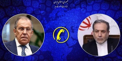 Iranian and Russian Foreign Ministers Discuss Regional Developments in Phone Call