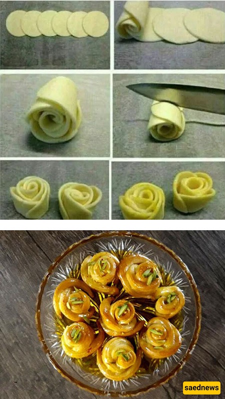 rose baklava