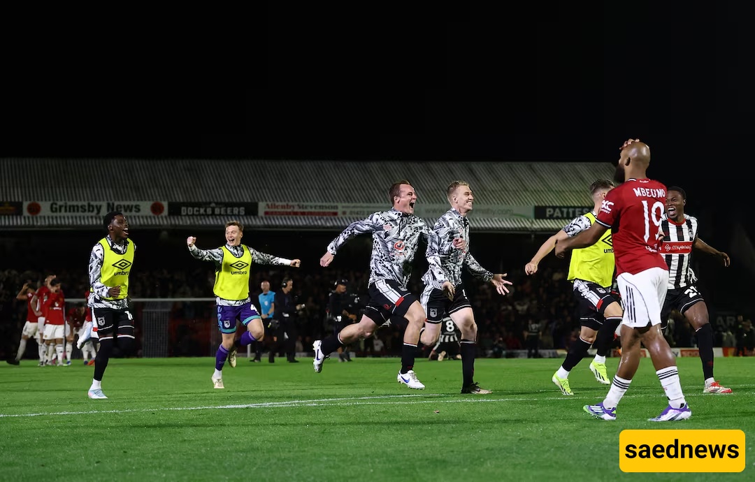 UNBELIEVABLE: Manchester United HUMILIATED by FOURTH-DIVISION GRIMSBY in penalty nightmare!