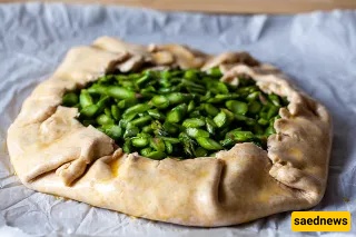 Asparagus Galette recipe