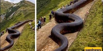 400-Kilogram Snake Discovered in a Half-Finished Building [Photos]