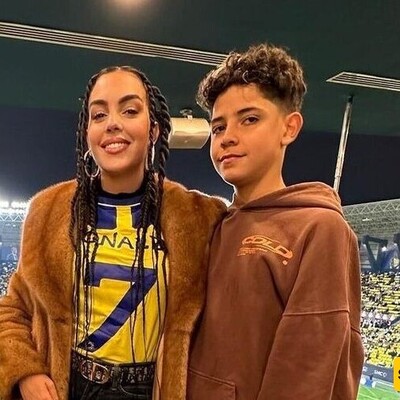 Georgina's Motherly Moments For Ronaldo's son + video