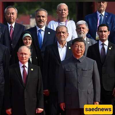 Reception of Iranian President Masoud Pezeshkian and His Daughter by Chinese President and His Wife + Video