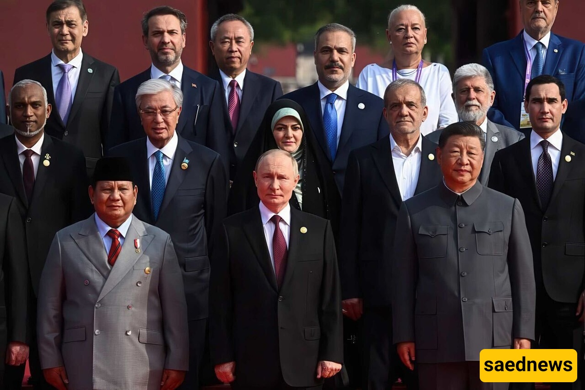 Reception of Iranian President Masoud Pezeshkian and His Daughter by Chinese President and His Wife + Video