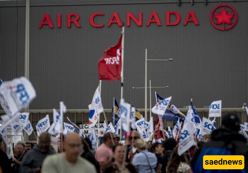 Air Canada Cabin Crew Strike Enters Day Four As Talks Resume