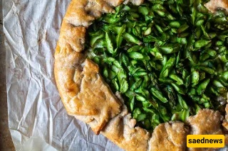 Asparagus Galette recipe
