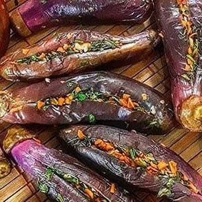How to Make Delicious Stuffed Eggplant Pickle (+ Photos)