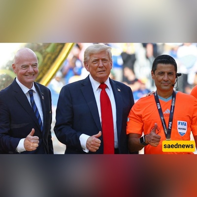 While Stands Chant “Free Palestine,” Referee Alireza Faghani Poses for Selfie with Trump