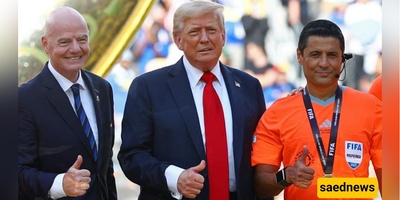 While Stands Chant “Free Palestine,” Referee Alireza Faghani Poses for Selfie with Trump