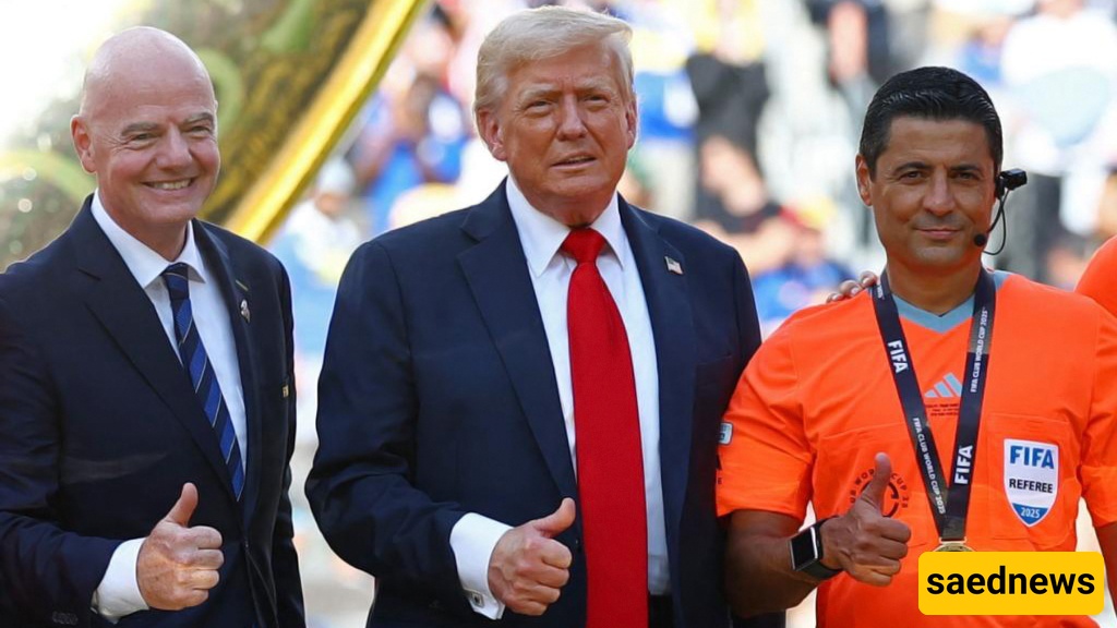 While Stands Chant “Free Palestine,” Referee Alireza Faghani Poses for Selfie with Trump