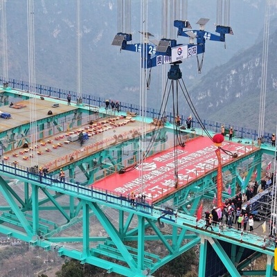 China’s Architectural Marvel! The World’s Tallest Bridge Just Opened—with a Café at the Top! +Video