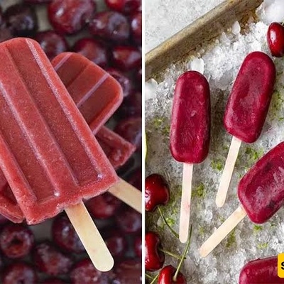 How to Make Dairy-Free Cherry Popsicles