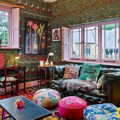 A Look at the Lavish Interior of an Iranian Maximalist Home: Where Every Corner Tells a Story of History