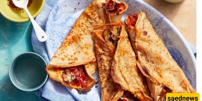 Make a Unique and Special Pizza in Just 10 Minutes/How to Prepare a Delicious Pizza Crepe That Kids Will Love + Video
