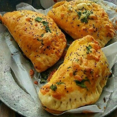 Spinach and Cheese Piroshki Recipe