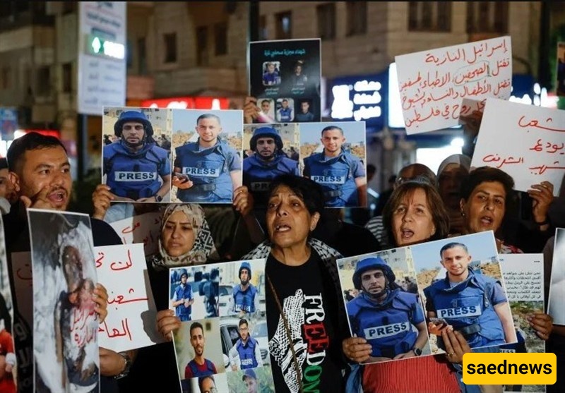 Protests Erupt in World over Israel’s Deliberate Attack on Journalists