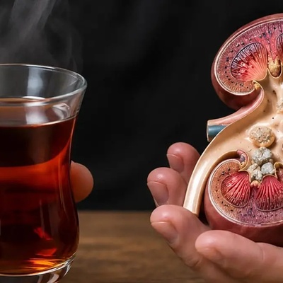 Strong Tea Is One of the Major Factors in Kidney Stone Formation
