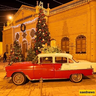 A tour through the Christmas streets and alleys of Isfahan / It's even more Parisian than Paris itself!